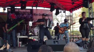 El Conjunto Baraja de Oro Tejano Fan Fair 2015 San Antonio