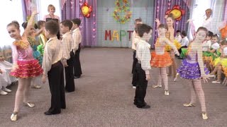 Утренник "8 Марта”.  Старшая группа детсада № 160 г. Одесса 2016  #Ламбада