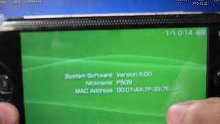 How to update psp 5.00 version to 6.60 Official firmware