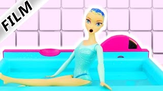 ELSA HAT EINE BLAUE GLATZE!? Play-Doh FAIL im Schwimmbad | WIE REAGIEREN FREUNDINNEN? | STORY