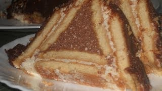 Торт творожный "Домик". РЕЦЕПТ