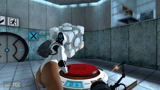 Let's Play - Haydee in Portal, Test Chamber 05