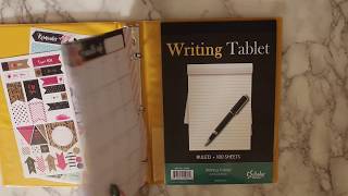 Experimenting with My DIY Dollar Tree Planner, Pt. 2 | New Planner Finds | Cheap Planning