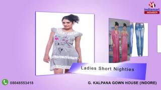 Ladies Gown and Leggings by G. Kalpana Gown House, Indore