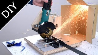 2 in 1 安全な自作ディスクグラインダースタンドの作り方：Safety Angle Grinder Stand