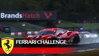 Brands Hatch 2021, Race 1 Highlights - Ferrari Challenge UK