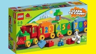 Лего.Констр Лего Дупло,Джек и Буля сами собирают поезд.LEGO Hollow, Jack and bull dog collect train