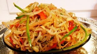 Ростки сои по-Корейски