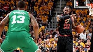 LeBron Blocks Baynes, Reverse Dunk Game 3! 2018 NBA Playoffs