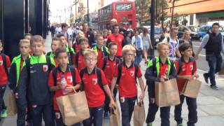 U12 des FCA macht London unsicher