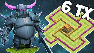 Clash Of Clans - Непобедимая база для 6 тх. (2016)