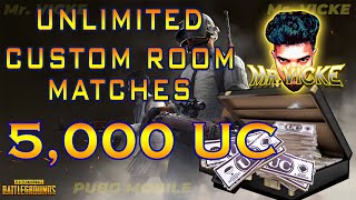 Unlimited Custom room live UC Giveaway (06.01.20 to 12.01.20) PUBG Mobile LIVE | Tamil/English