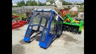 Купить Кабина для минитрактора, трактора Донгфенг-244 (Dongfeng-244) minitrak.com.ua