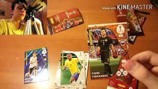 Распаковка карт ЧМ 2018 Adrenalyn XL Panini {|} Открытие 3-х пачек "FIFA WORLD CUP RUSSIA 2018"