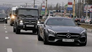 ГЕЛИК СТАВИТ ПИЖОНОВ на МЕСТО. MERCEDES G63 AMG против LUXURY АВТО