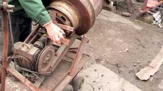 Бетономешалка самодельная / Concrete mixer homemade