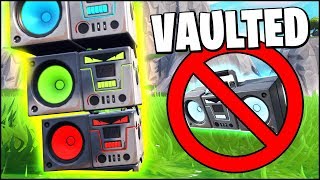 *NEW* ALL BOOMBOX GLITCHES IN FORTNITE (VAULTED ALREADY)