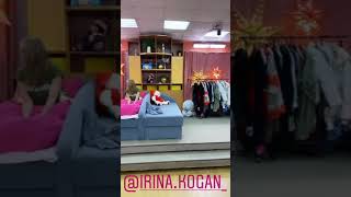 Алексей Безус и Милена Безбородова в сторис 06.02.2020. С Поляны..