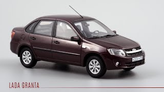 Старая Гранта: ВАЗ-2190 Lada Granta | DiP Models | Обзор масштабной модели 1:43