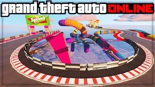 GTA 5 DLC ONLINE!! - NEW STUNT RACES GAMEPLAY! (GTA 5 DLC UPDATE)
