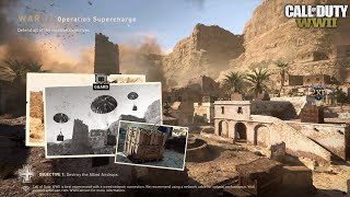 Call of Duty WWII DLC 3 United Front Operation Supercharge War Map Gameplay!