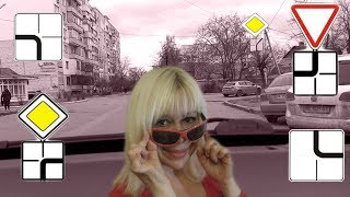 Поворот главной дороги, или главная меняет направление.
