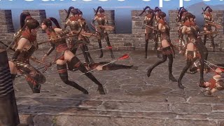 [Short Video] Crossbow women Zako Ryona 女弩兵 女雑魚 (Blood of Steel 鐵甲雄兵)