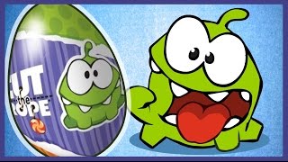 Ам Ням шоколадные яйца.Киндер сюрприз. Kinder Suprise. Cut the Rope