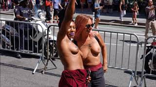 The 2017 NYC GoTopless Day Parade Photo Slideshow