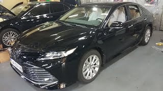 Угон Camry фонариком и скрепкой. Дилерская установка ))
