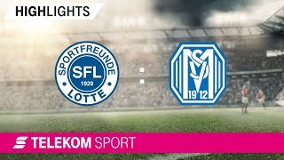 Sportfreunde Lotte - SV Meppen | Spieltag 1, 18/19 | Telekom Sport