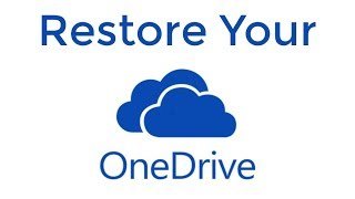 Restore Your OneDrive