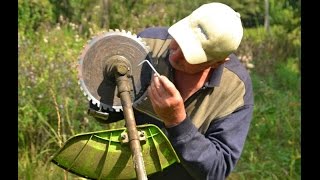 Как работает бензокоса (триммер)