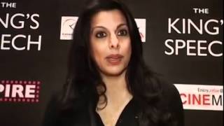 Pooja Bedi at the Hollywood Movie Premier The King's Speech