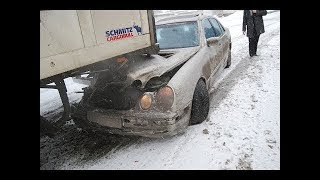 Первый снег / Гололед и заносы на дорогах #2