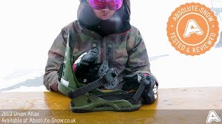 2018 / 2019 | Union Atlas Snowboard Bindings | Video Review