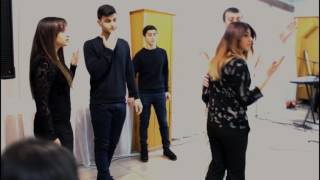 Рождественская сценка на песню "Знала ты ль Мария"/ ц. Божий Ковчег г. Запорожье