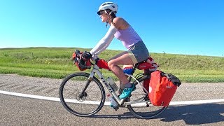 Cycling the Sand Hills of Nebraska-Ryan and Ali Bike Across America-Ep 19