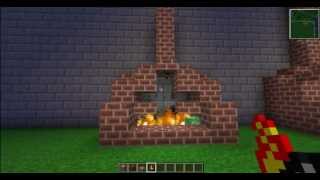 Как построить красивый камин в minecraft