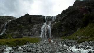 Горы Кавказа, курорт Архыз, Софийские водопады, resort Arkhyz, Caucasus Mountains