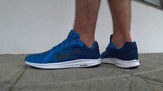 Nike Downshifter 8 "Blue" Onfeet Review | sneakers.by