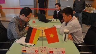 Bình luận cờ tướng - Lại Lý Huynh vs Tiết Hàm Đệ - Vòng 6 Liên minh trí lực quốc tế 2016