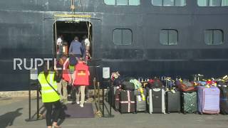 Cambodia: Passengers disembark shunned Westerdam cruise ship in Sihanoukville