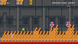 Escape Fire place Speed run by s.nickid - Super Mario Maker - No Commentary