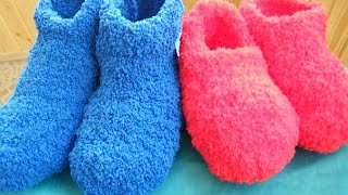ТАПОЧКИ ЛАПОЧКИ - РАЗРАБАТЫВАЕМ СХЕМУ И НАЧИНАЕМ ВЯЗАТЬ ЧАСТЬ 2 / Slippers KNITTING PART 2