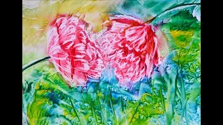 Энкаустика.  Практика. ч  2.  encaustic
