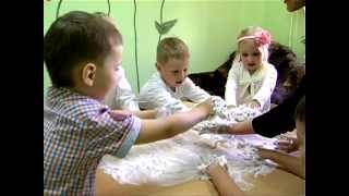 Песочная терапия на занятиях с детским педагогом-психологом в "Познайке"