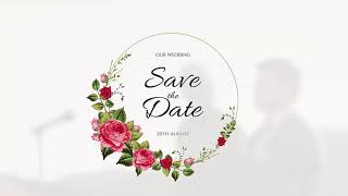 Best Floral Wedding Titles After Effects Templates
