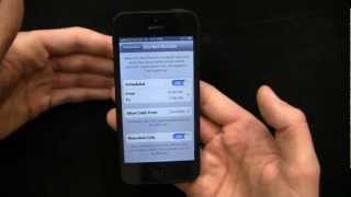 Apple iPhone 5 Review: iOS 6 Walkthrough