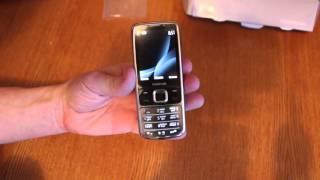 Распаковка посылки Nokia 6700 classic серебро, Венгрия
